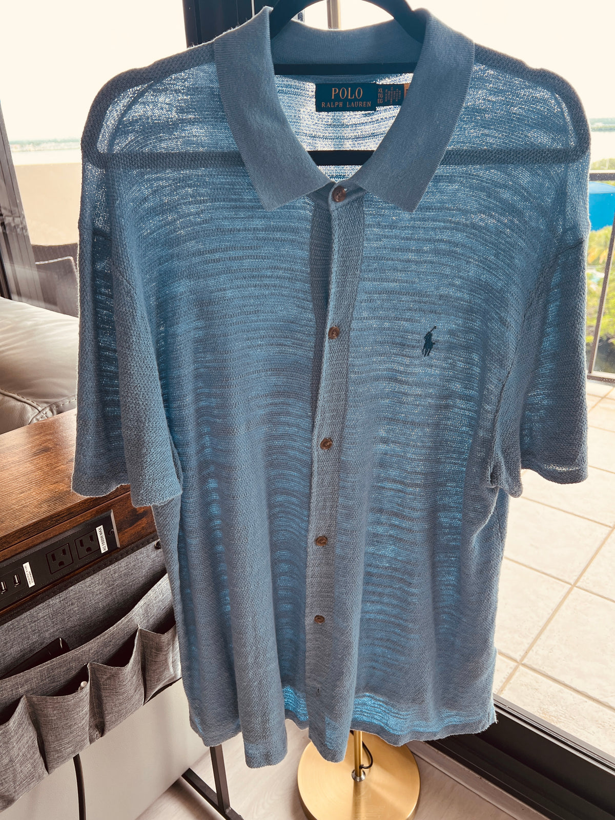 Lightweight polo shirt