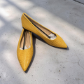 Yellow Ballet Flats